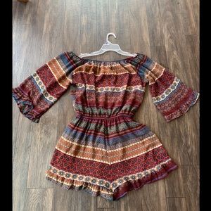 Very comfortable Romper with a beautiful pattern